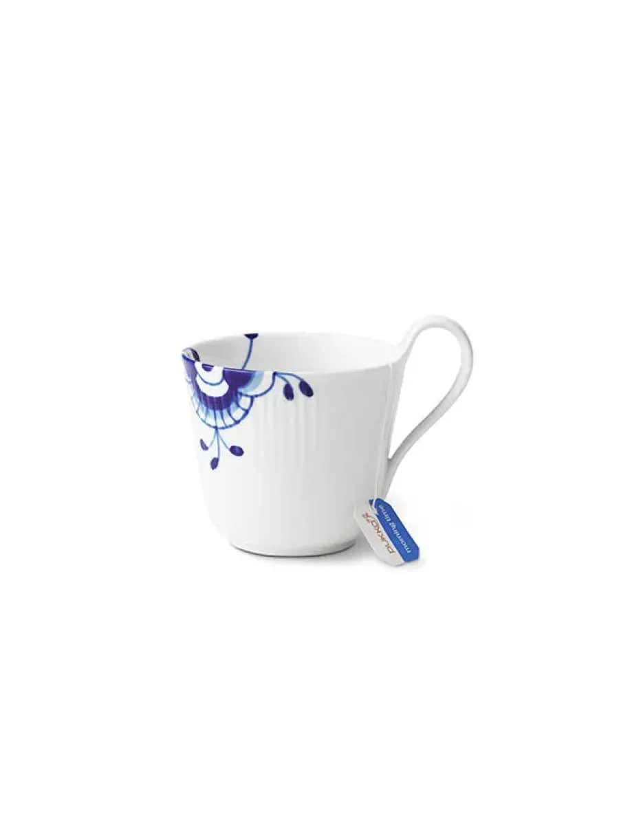 Sort Mega Riflet, højhankskop 33 cl<Royal Copenhagen Online