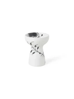 Sort Mega Riflet, vase 11 cm<Royal Copenhagen Online