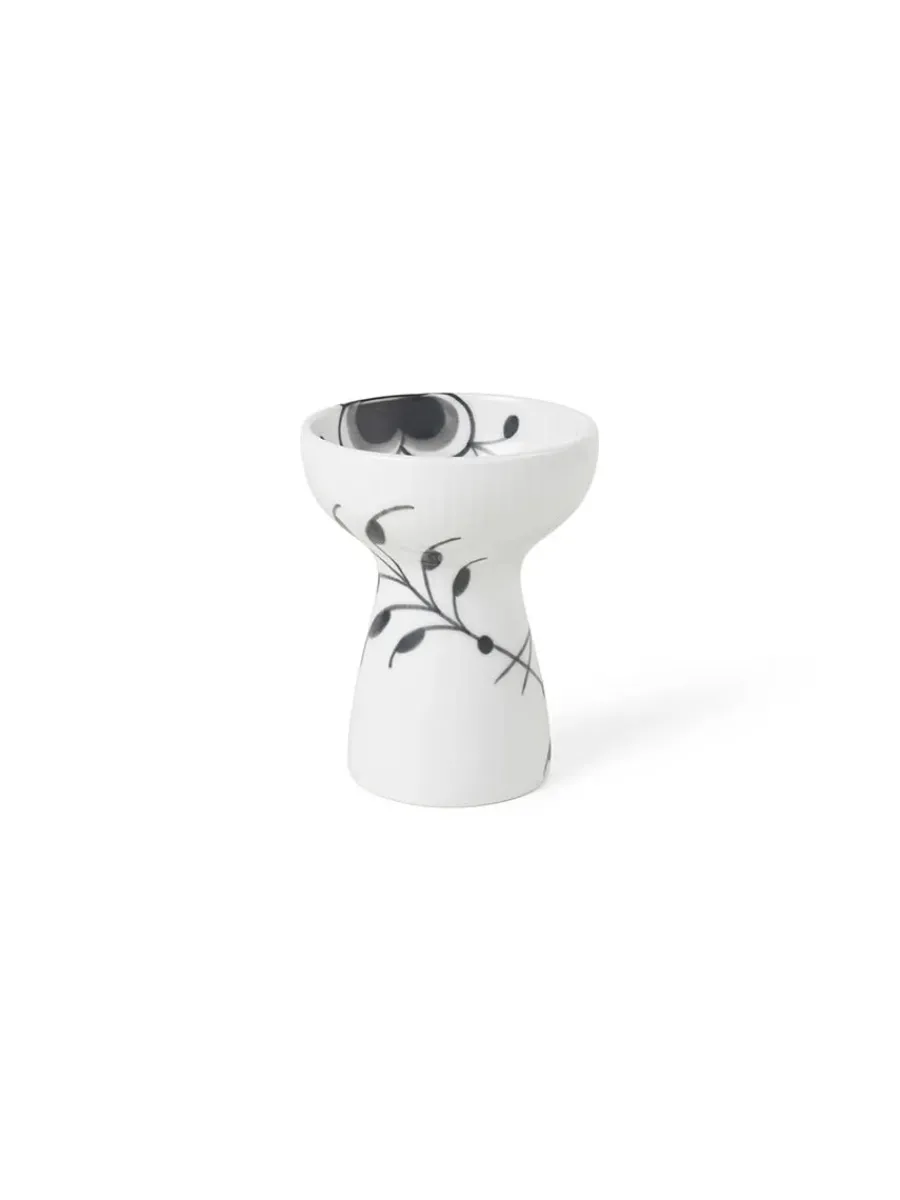 Sort Mega Riflet, vase 11 cm<Royal Copenhagen Online