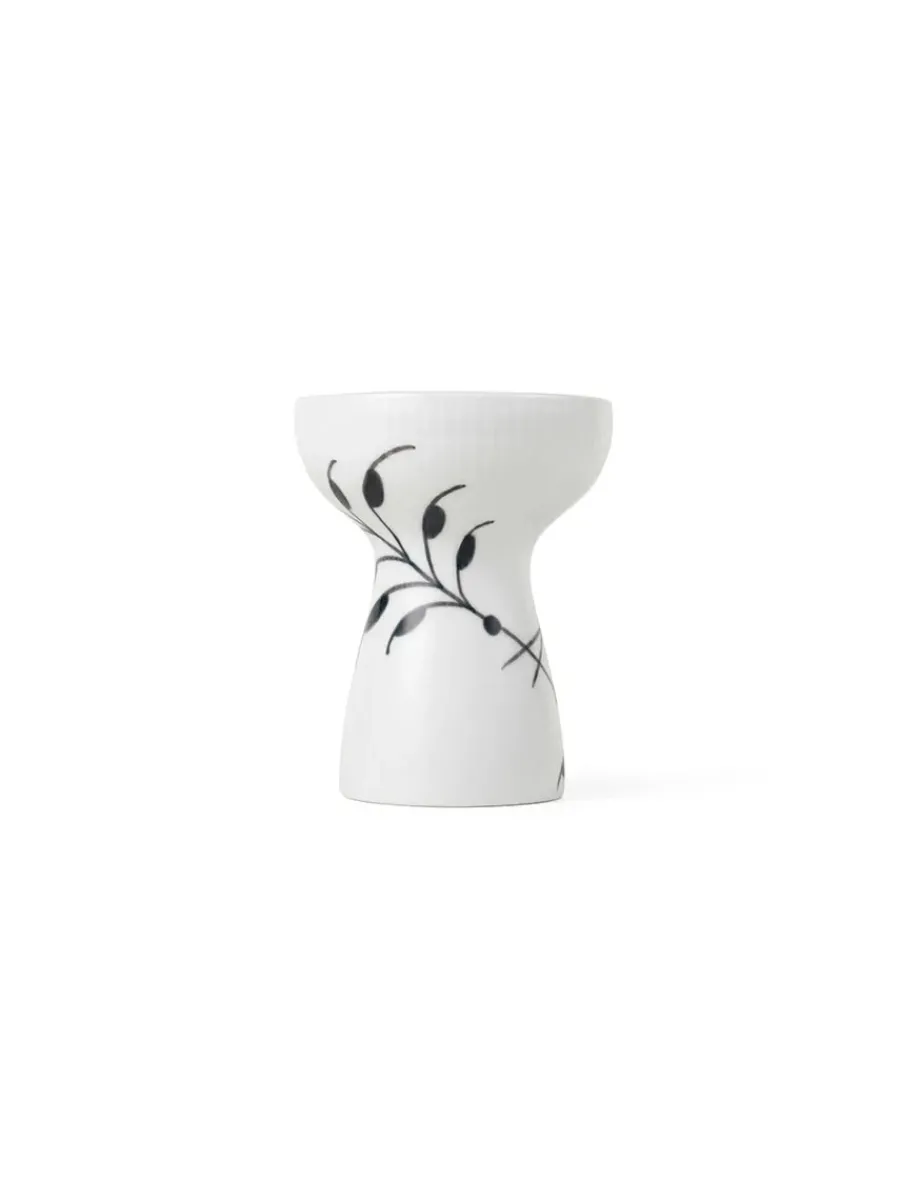 Sort Mega Riflet, vase 11 cm<Royal Copenhagen Online