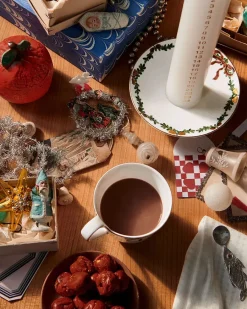 Stjerne Riflet Jul Lysestage, 15,5 cm<Royal Copenhagen Outlet