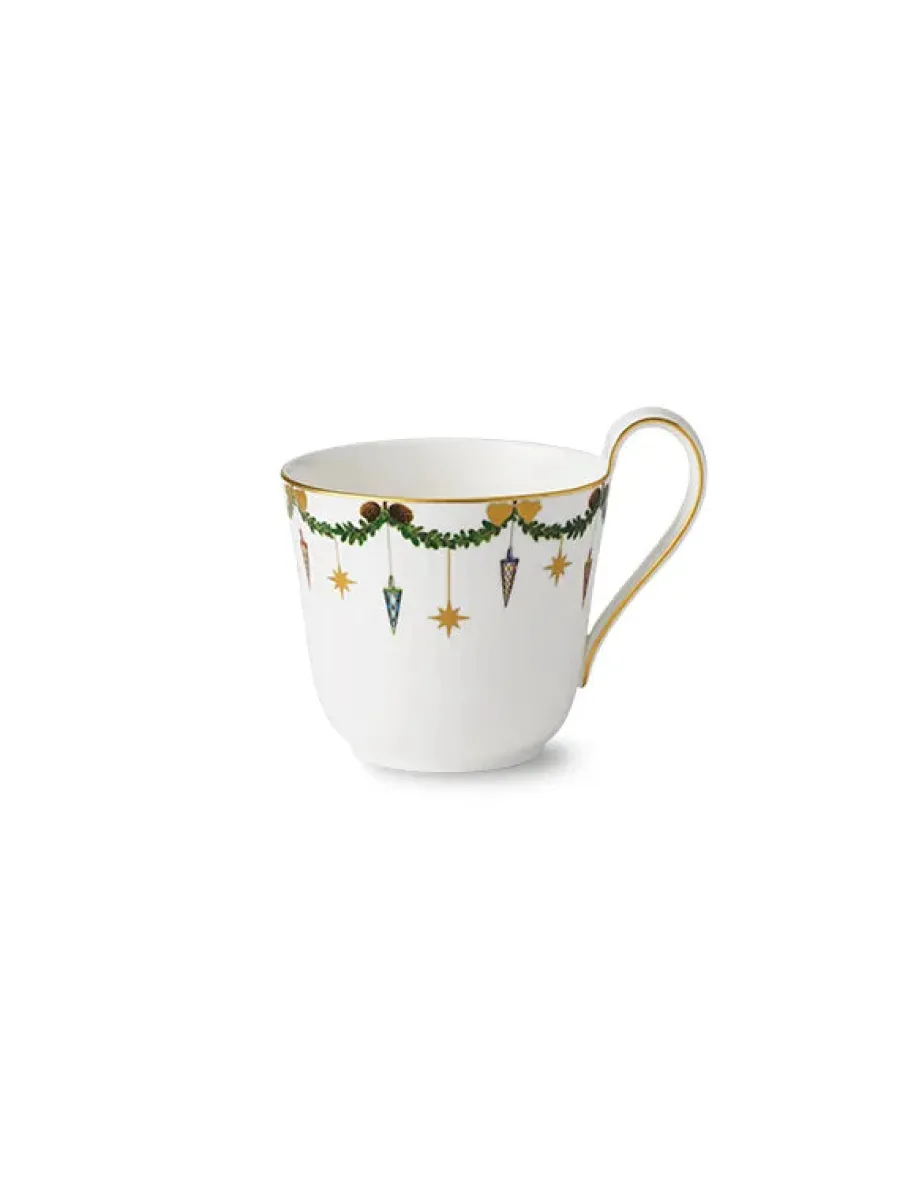 Stjerne Riflet Jul, højhankskop 33 cl<Royal Copenhagen Online