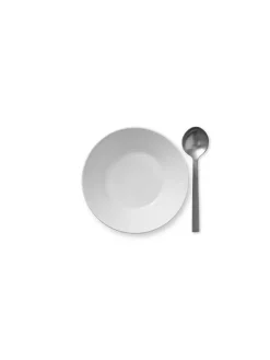 Stjerne Riflet Jul, dyb tallerken 17 cm<Royal Copenhagen