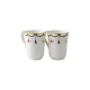 Stjerne Riflet Jul, 2-pak krus 33 cl<Royal Copenhagen Sale