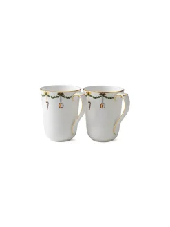 Stjerne Riflet Jul, 2-pak krus 33 cl<Royal Copenhagen Sale