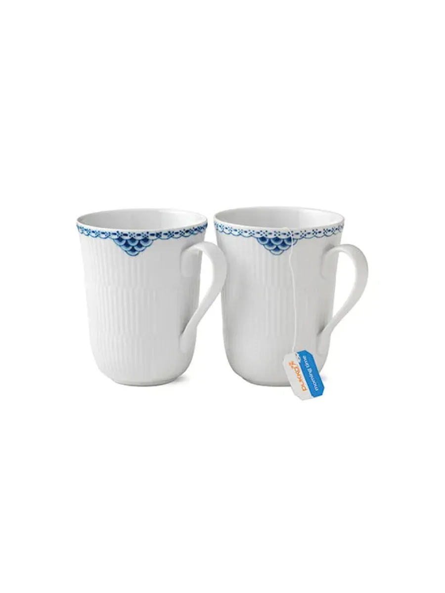 Stjerne Riflet Jul, 2-pak krus 33 cl<Royal Copenhagen Sale