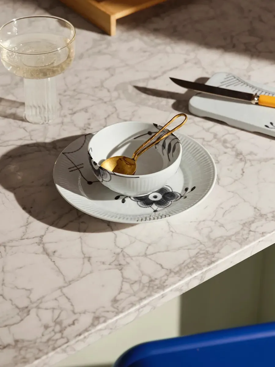 Stjerne Riflet Jul, tallerken 19 cm<Royal Copenhagen Online