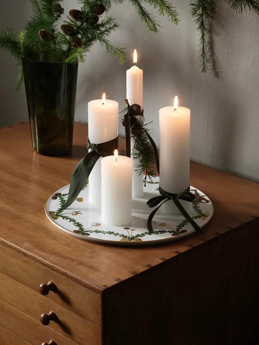 Stjerne Riflet Jul, fad 32 cm<Royal Copenhagen New