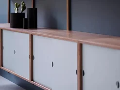 Royal System Modul m. Skydedøre/hylde fra<DK3 New