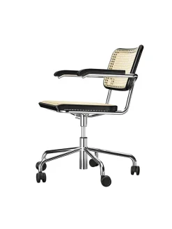 S 64 VDR Kontorstol, sort fra<Thonet