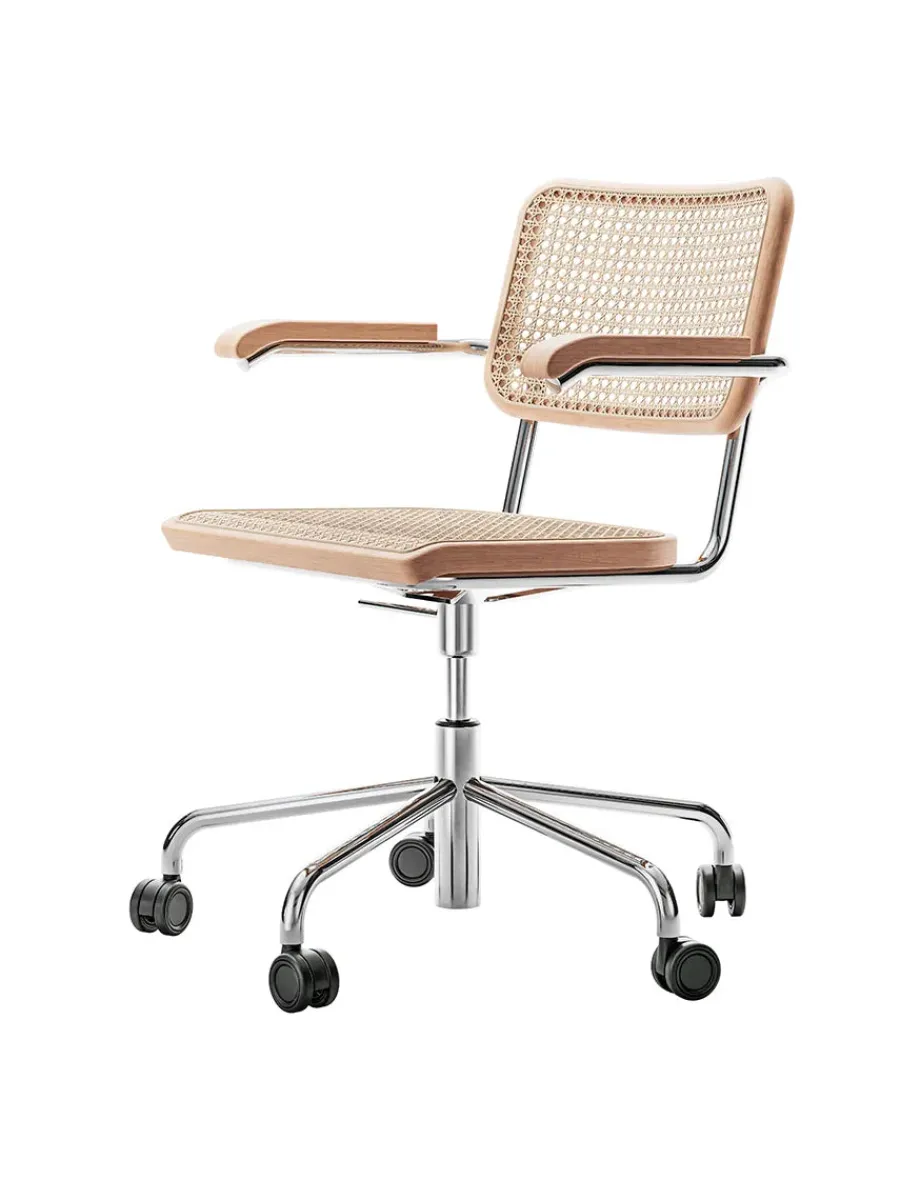 S 64 VDR Kontorstol, sort fra<Thonet