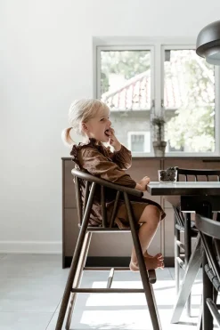 Saga Højstol, sortlakeret eg fra<Oaklings New