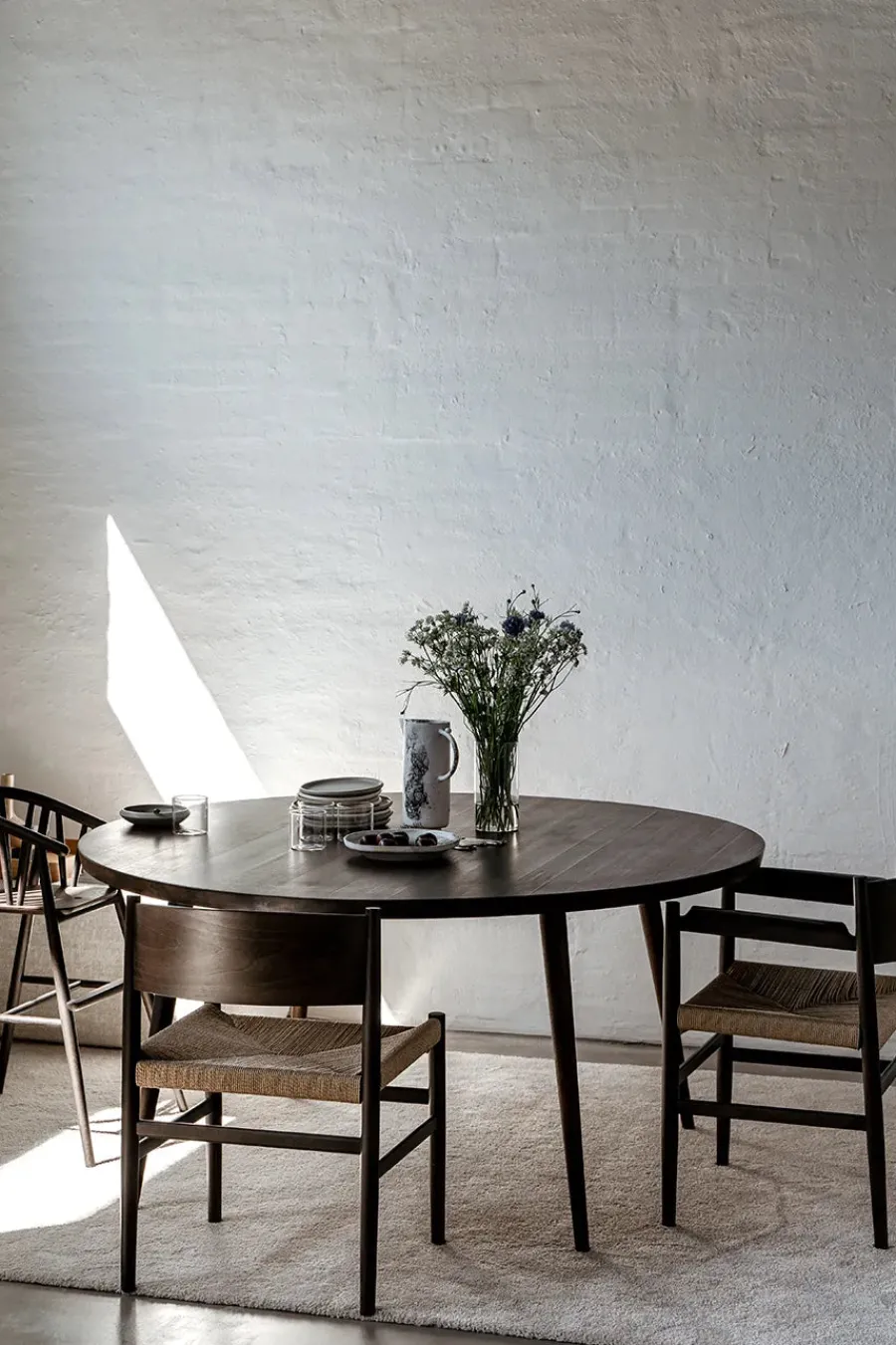 Saga Højstol, sortlakeret eg fra<Oaklings New