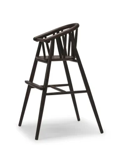 Saga Højstol, sortlakeret eg fra<Oaklings New