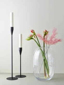 Saturn Lysestage, sort fra<Piet Hein Clearance