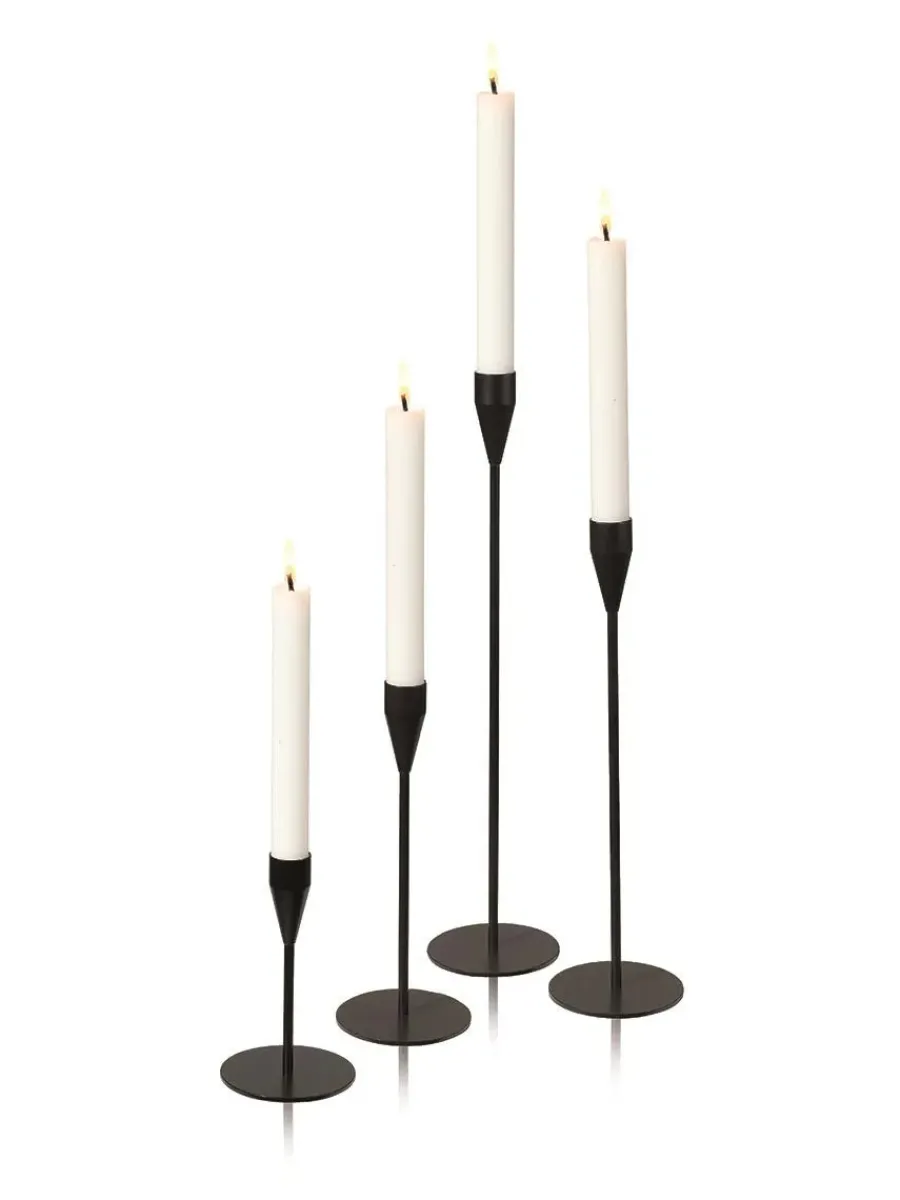 Saturn Lysestage, sort fra<Piet Hein Clearance