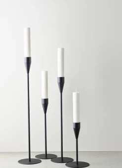 Saturn Lysestage, sort fra<Piet Hein Clearance