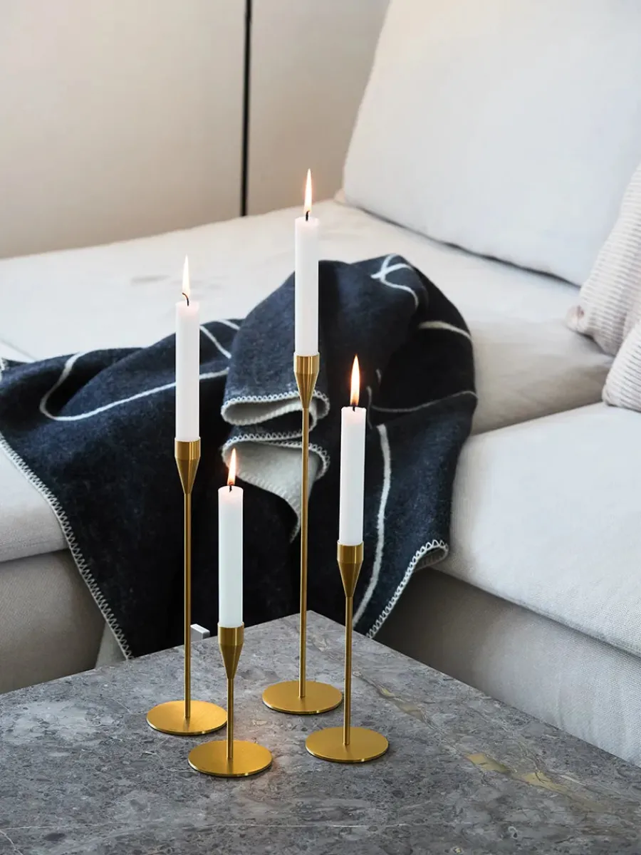 Saturn Lysestage, sort fra<Piet Hein Clearance