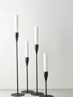 Saturn Lysestage, sort fra<Piet Hein Clearance