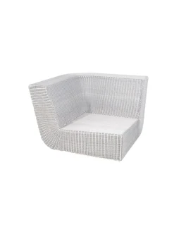 Savannah Modulsofa hjørne, hvid/grå fra<Cane-line