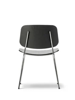 Søborg Stol, stålstel af Børge Mogensen<Fredericia Furniture Outlet