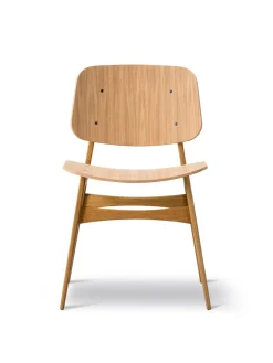 Søborg Stol, træstel af Børge Mogensen<Fredericia Furniture New