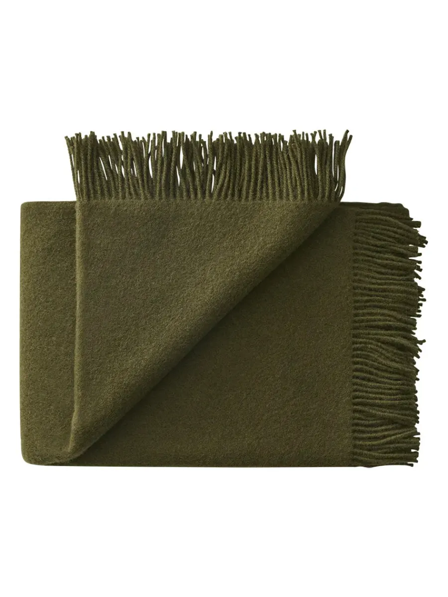 Season Plaid, latte beige fra<Silkeborg Uldspinderi Best