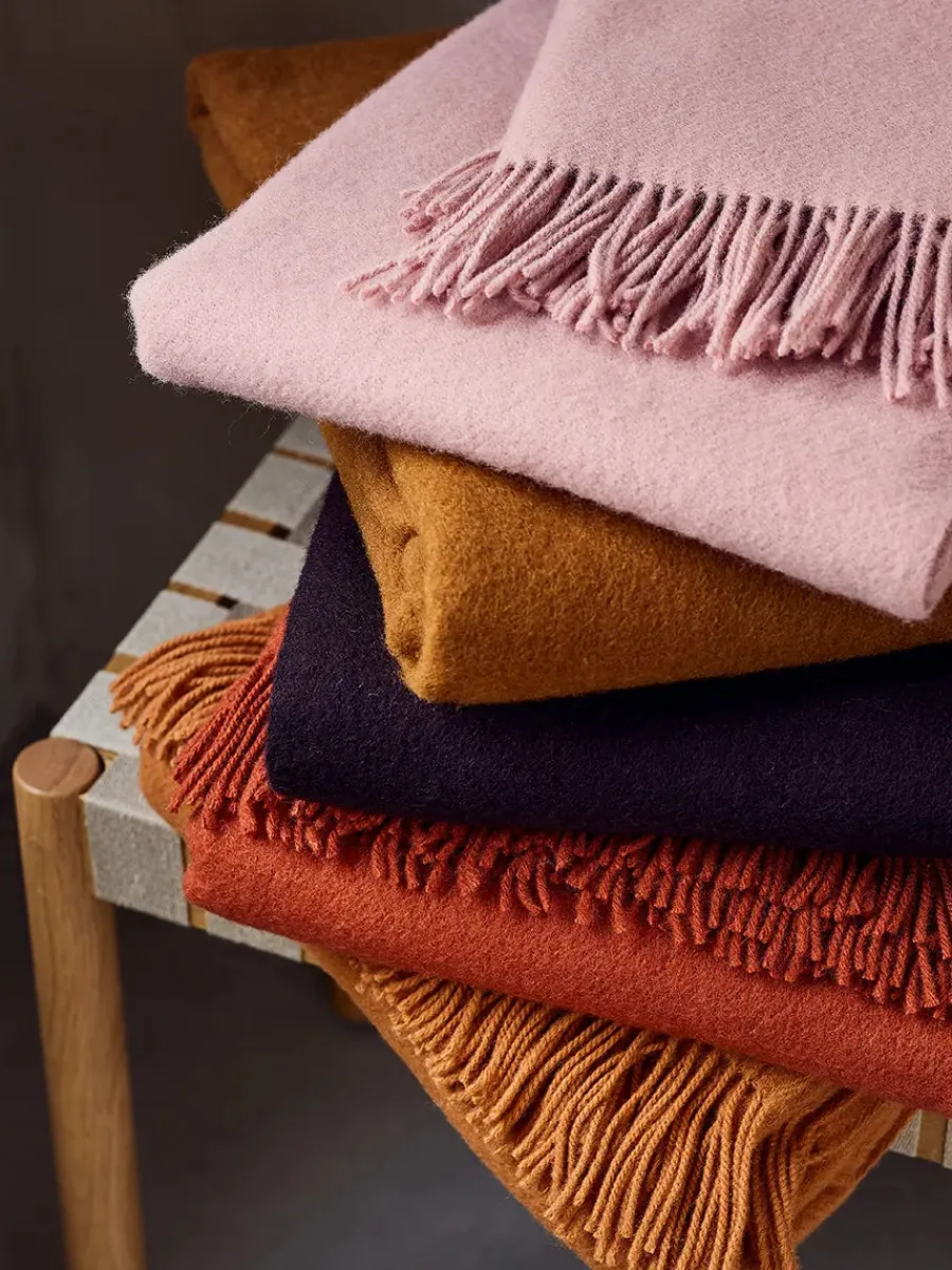 Season Plaid, midnight fra<Silkeborg Uldspinderi