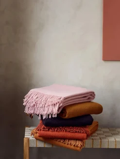 Season Plaid, moss fra<Silkeborg Uldspinderi Clearance