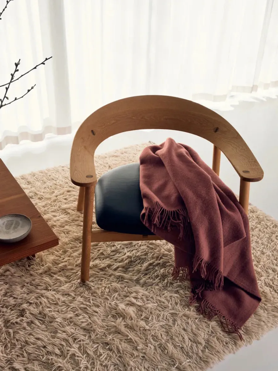 Season Plaid, rust fra<Silkeborg Uldspinderi Outlet