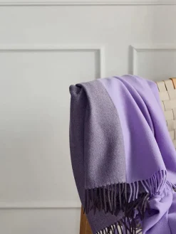 Secret Plaid, clay/lilac fra<Silkeborg Uldspinderi Sale