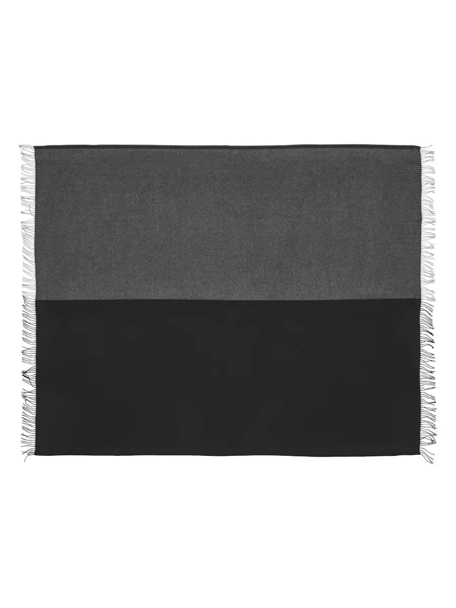 Secret Plaid, granite/black fra<Silkeborg Uldspinderi Online