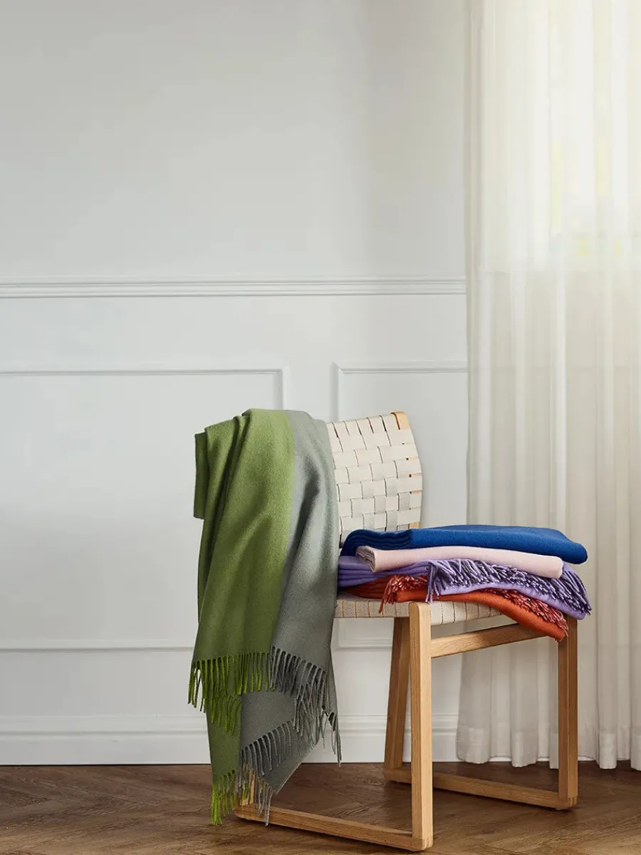 Secret Plaid, granite/black fra<Silkeborg Uldspinderi Online