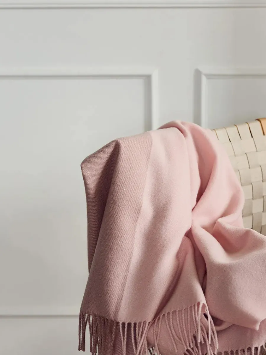 Secret Plaid, moss/seaweed fra<Silkeborg Uldspinderi Sale