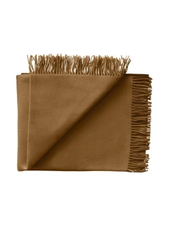 Secret Plaid, ocher/caramel fra<Silkeborg Uldspinderi Clearance