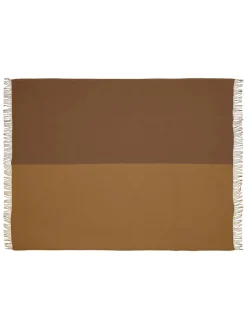 Secret Plaid, ocher/caramel fra<Silkeborg Uldspinderi Clearance