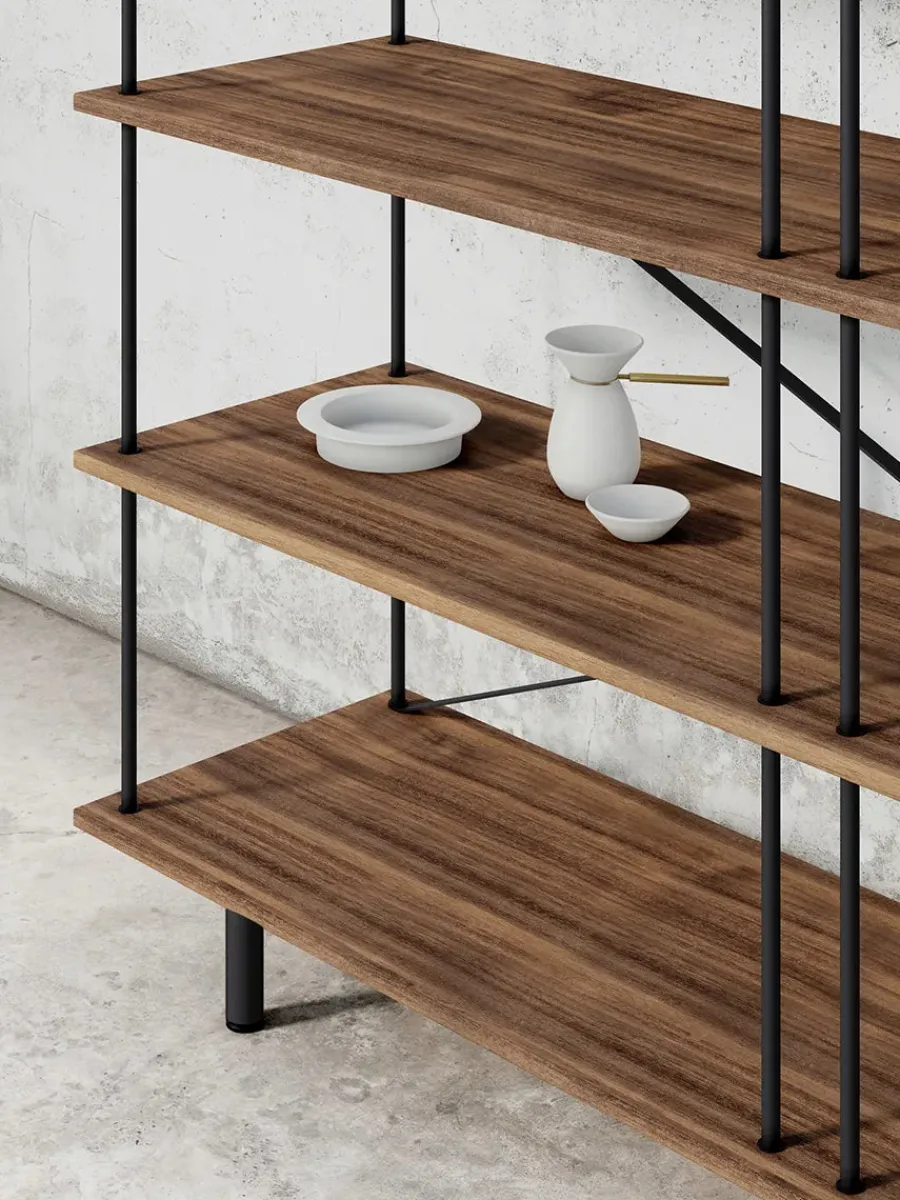 Seiton Reol 3-3 R, valnød fra<Stellar Works