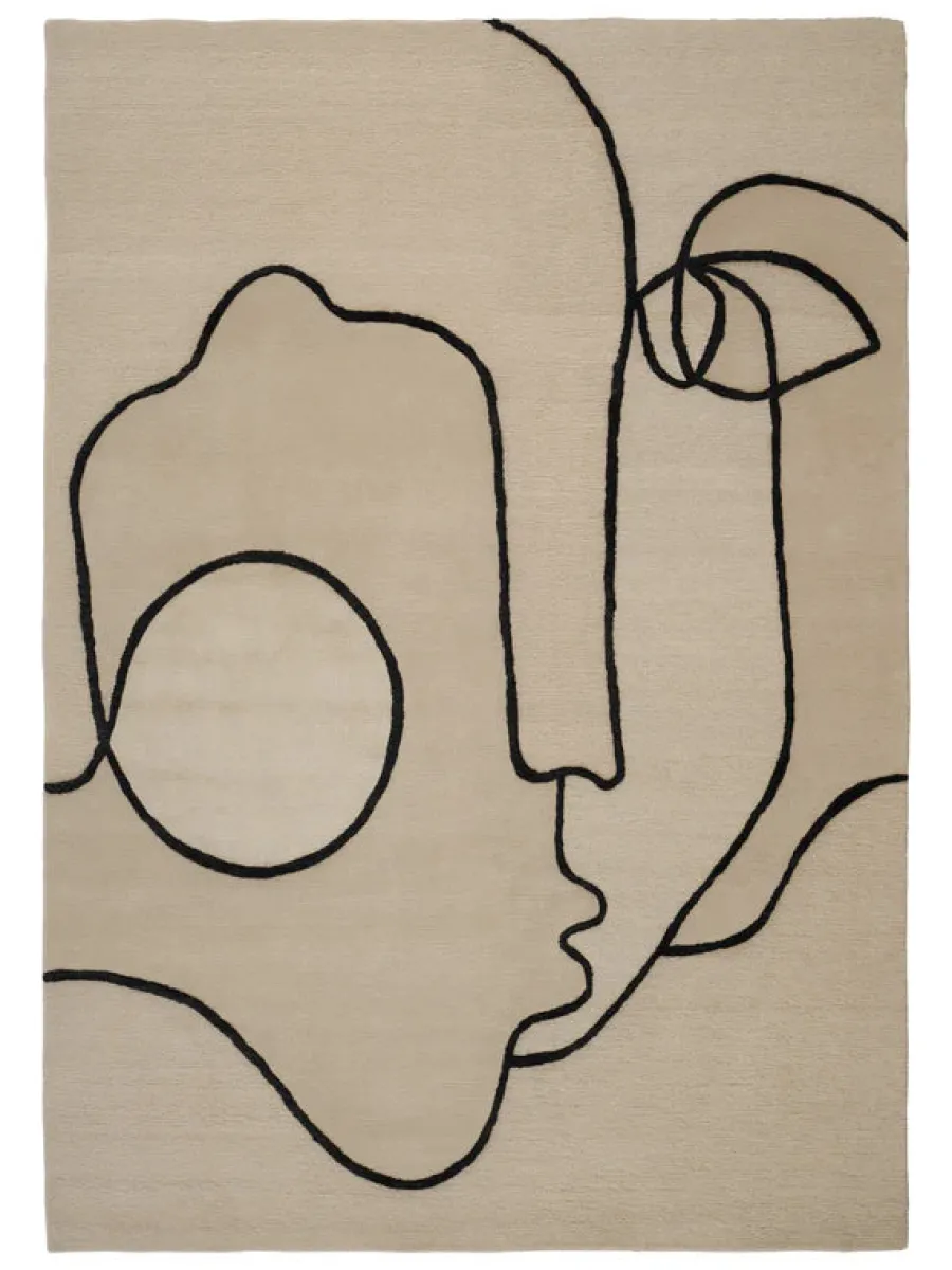 Self Mirage Tæppe fra<Linie Design Sale