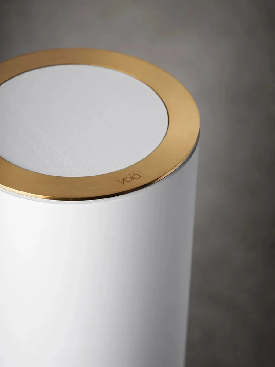 Sensorstyret håndsprit- og sæbedispenser, bordmonteret i hvid fra<VOLA