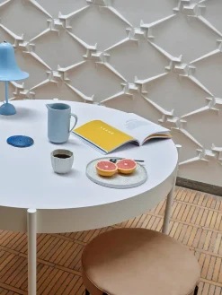 Serie 430 bord, hvid af Verner Panton<Verpan Clearance