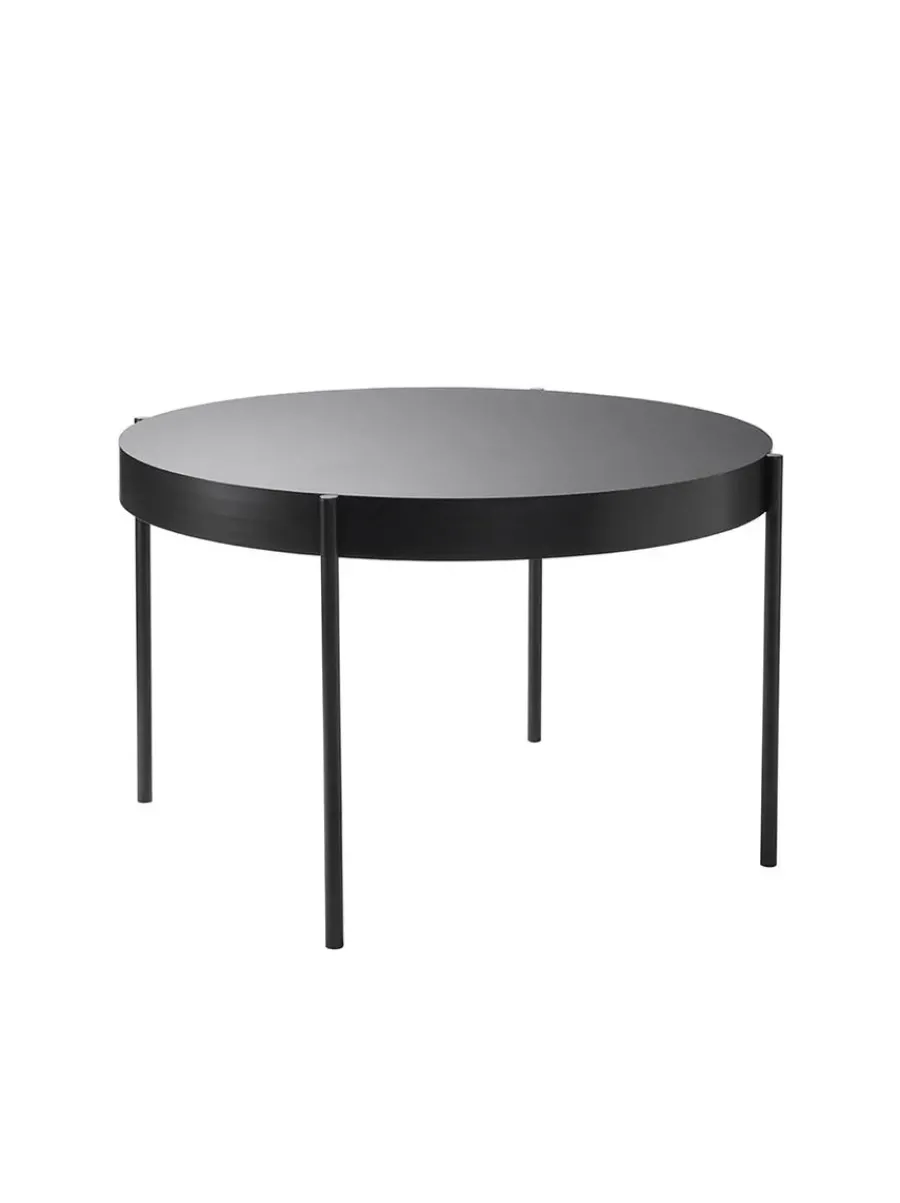 Serie 430 bord, sort af Verner Panton<Verpan Outlet