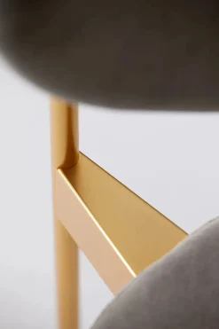 Serie 430 spisestol, messing af Verner Panton<Verpan