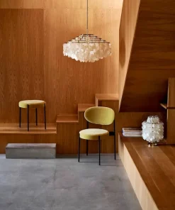 Serie 430 spisestol, sort af Verner Panton<Verpan Online