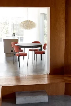 Serie 430 spisestol, sort af Verner Panton<Verpan Online