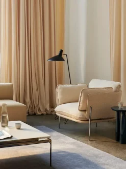 Sett LN13 Sofabord, smoked glass/chrome fra<&Tradition Discount