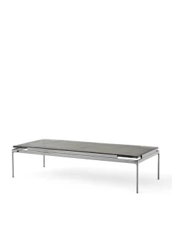 Sett LN12 Sofabord, smoked glass/chrome fra<&Tradition