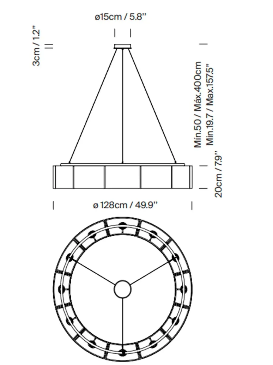 Sexta Pendel fra Santa and Cole<Santa & Cole New
