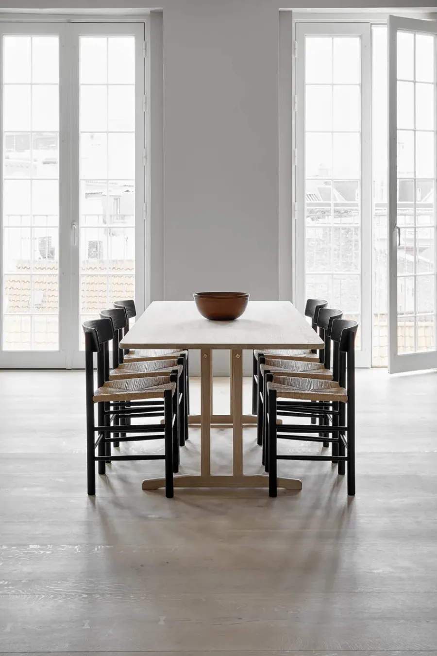 Shaker Bord C18, 220 cm af Børge Mogensen<Fredericia Furniture Hot