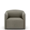 Shore Lounge Chair Extended Base, taupe fra<New Works Best