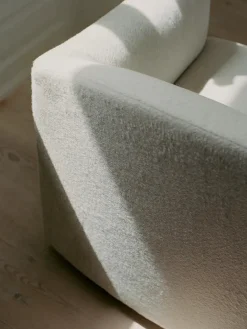 Shore Lounge Chair Extended Base, taupe fra<New Works Best